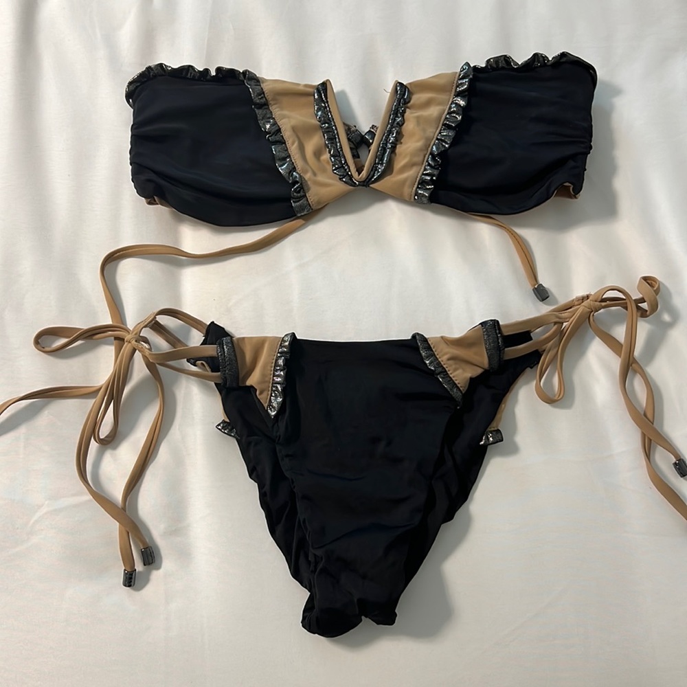 Beach bunny two piece scrunch butt Brazilian bikini